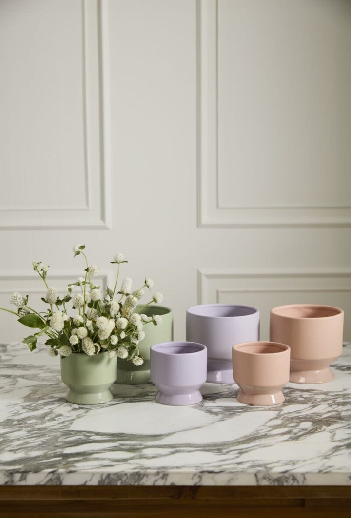 Accent Decor Plants Pasadena Pot - Light Purple