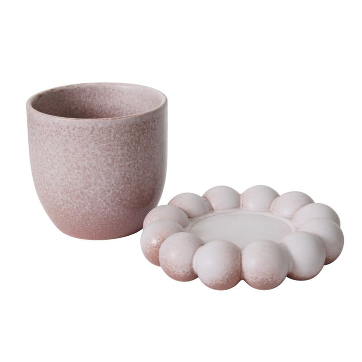 Accent Decor Plants Pearl Pot with Saucer