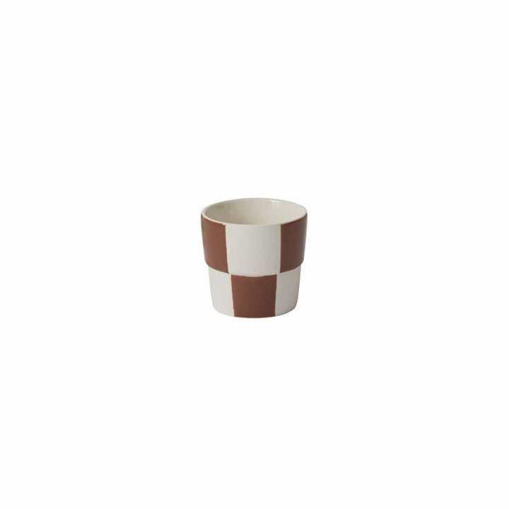 Accent Decor Pot Terracotta Checkerboard Pot - 3.25 x 3.25"
