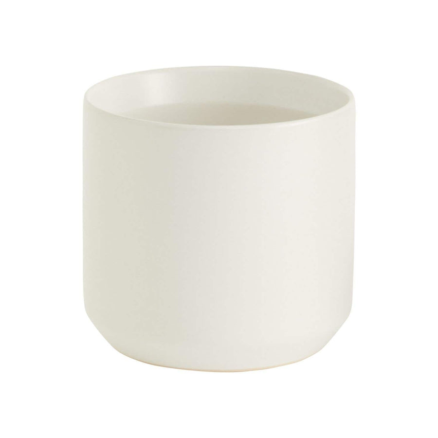 Accent Decor Pot White Kendall Pot - 4.75"x 4.5"