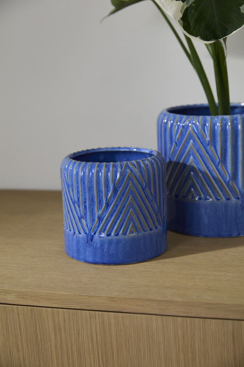 Accent Decor Pots & Planters Refresh Pot Blue