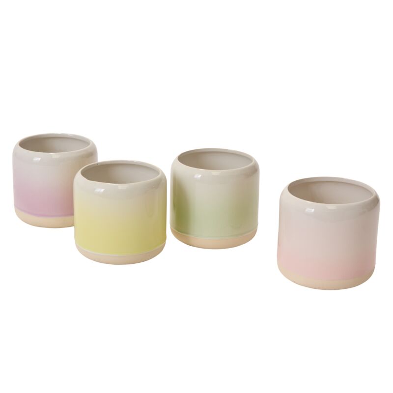 Accent Decor Pots & Planters Yellow Skyway Pot 5.25"x 5"