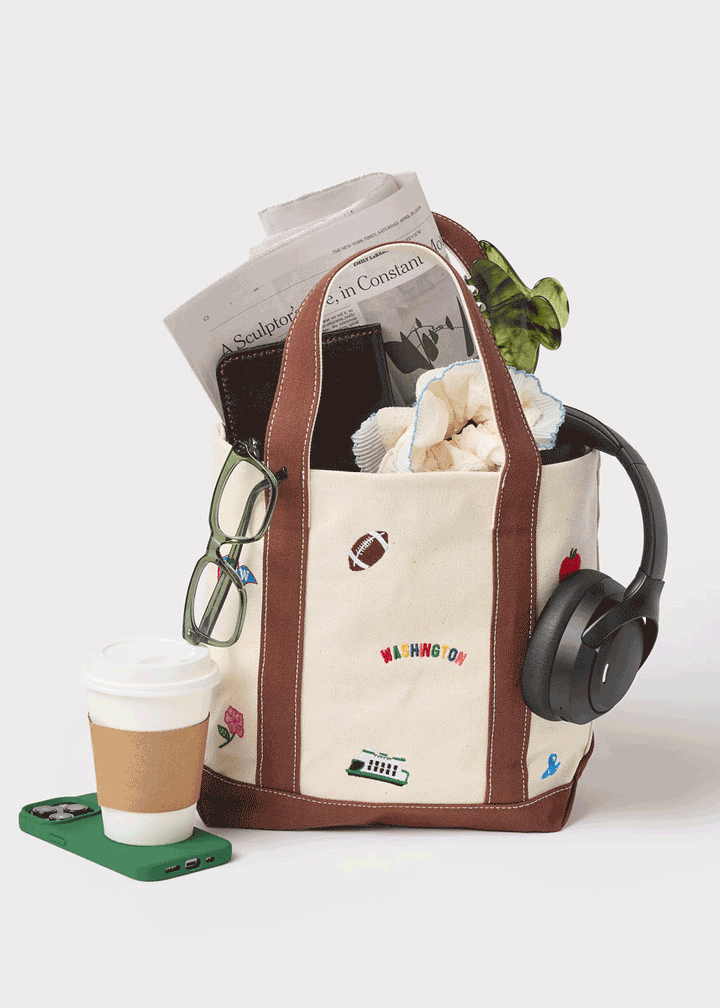 Alice & Wonder Fashion Washington Icons Small Tote