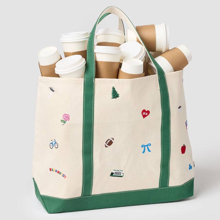 Alice & Wonder Washington Icons Tote