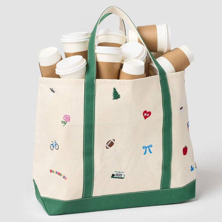 Alice & Wonder Washington Icons Tote