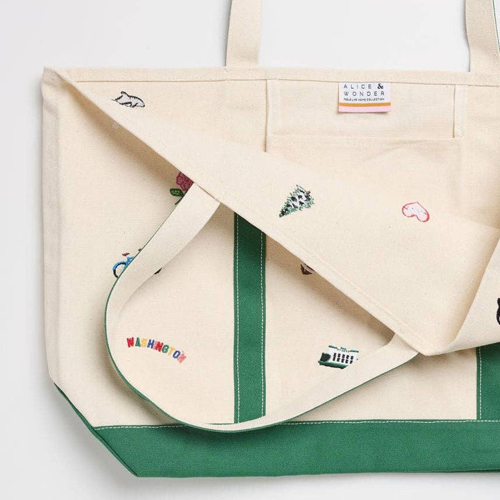 Alice & Wonder Washington Icons Tote