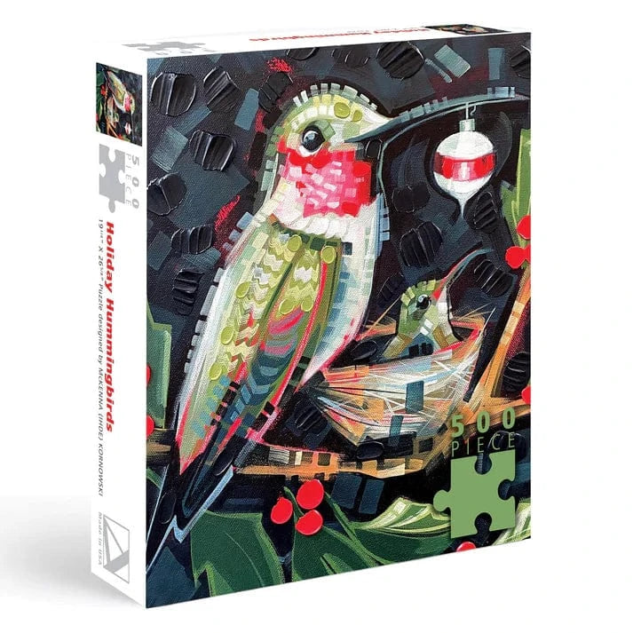 Allport Holiday Hummingbird Nest Holiday 500pc Puzzle