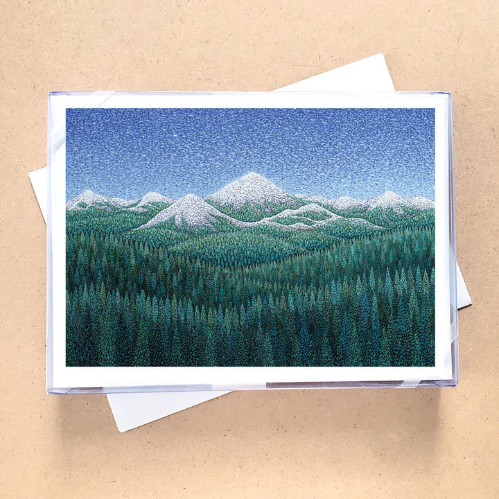 Allport Holiday I Look to the Mountains Boxed Holiday Cards
