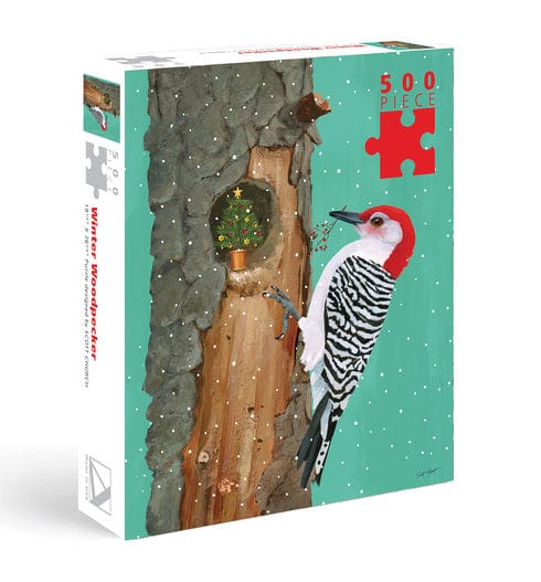 Allport Puzzle Woodpecker 500pc Puzzle