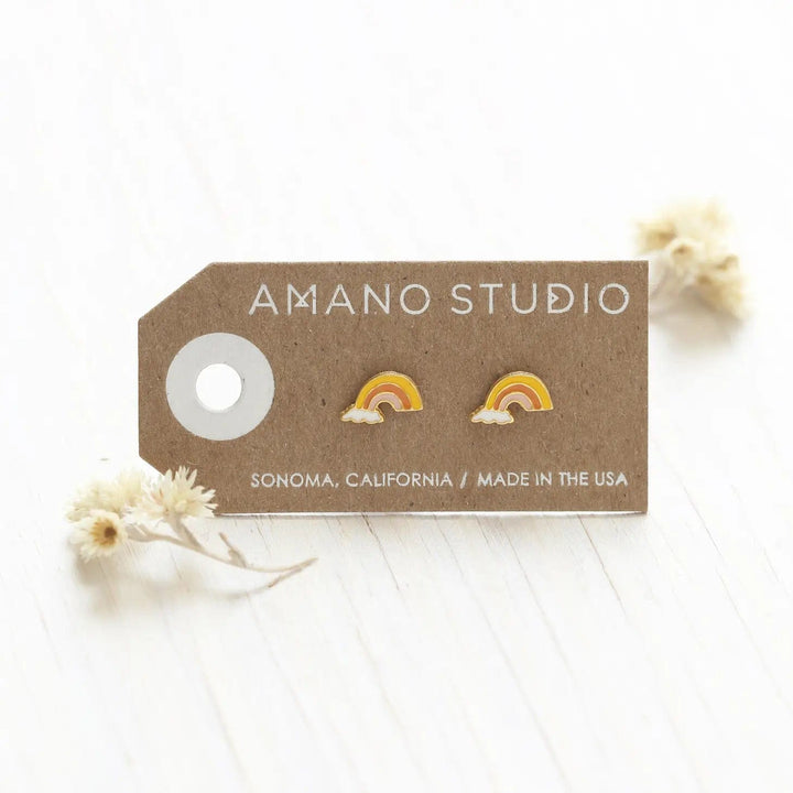 Amano Studio Earrings Beautiful Day Studs - Retro