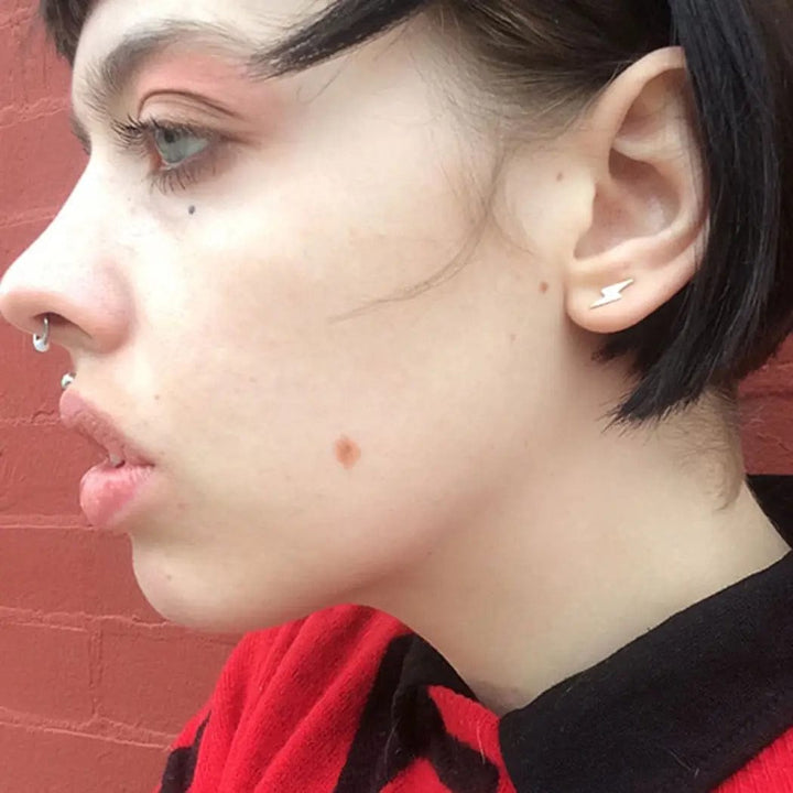 Amano Studio Earrings Lightning Bolt Studs | 2 Colors