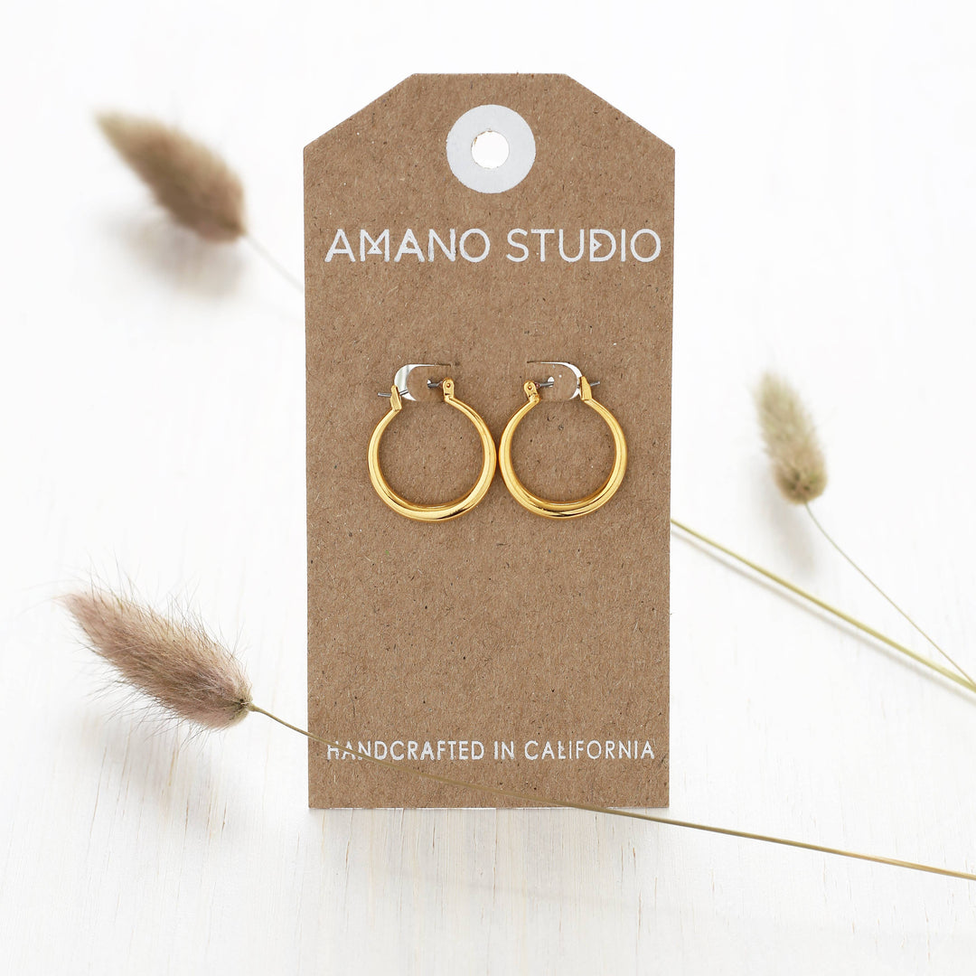 Amano Studio Earrings Small Maria Hoops