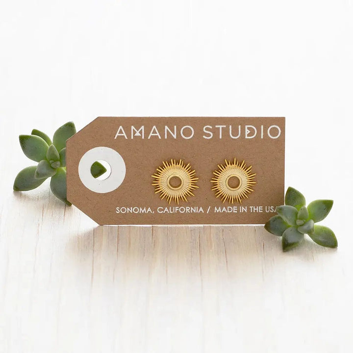 Amano Studio Earrings Sunburst Studs