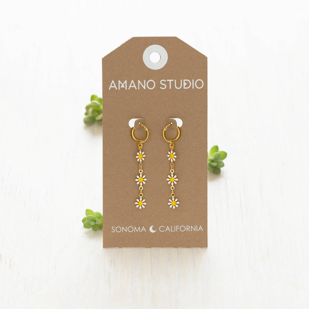 Amano Studio Fashion Daisy Chain Drop Earrings
