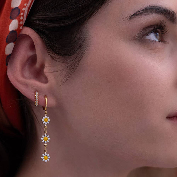 Amano Studio Fashion Daisy Chain Drop Earrings