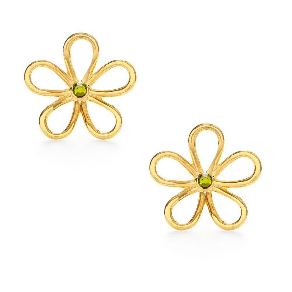Amano Studio Fashion Daisy Flower Stud Earrings