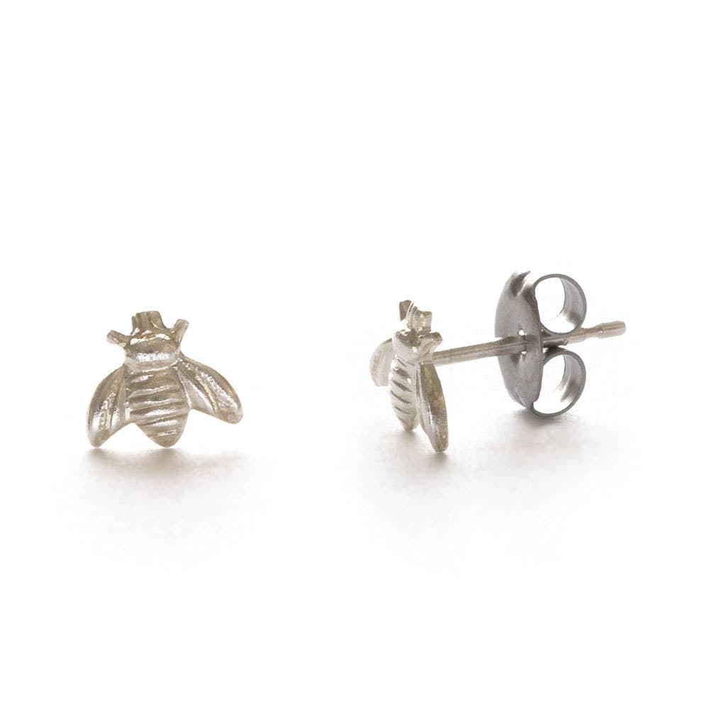 Amano Studio Fashion Honey Bee Studs: Gold Plated