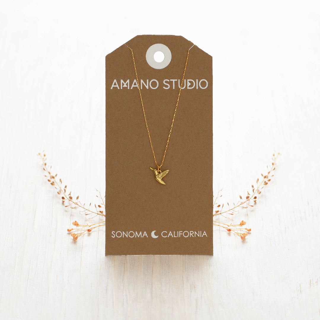Amano Studio Fashion Hummingbird Necklace