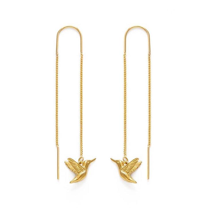 Amano Studio Fashion Hummingbird Threader Earrings