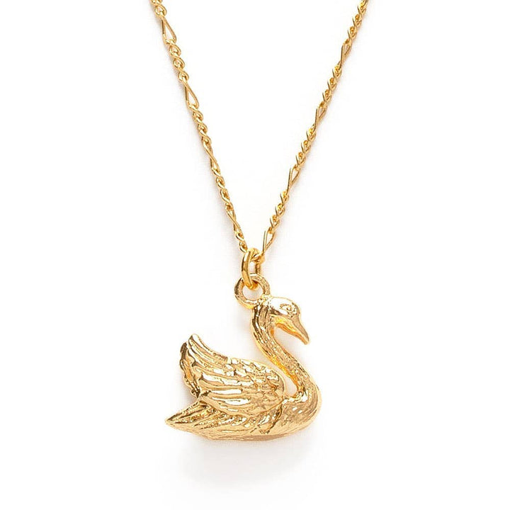 Amano Studio Fashion Mother Swan Charm Necklace