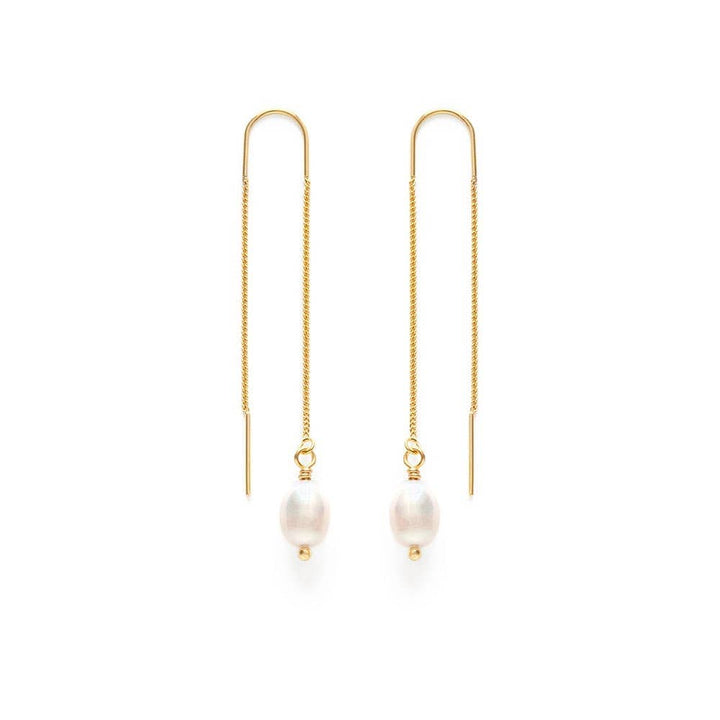 Amano Studio Fashion Pearl Threader Earrings