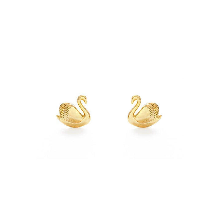 Amano Studio Fashion Swan Stud Earrings