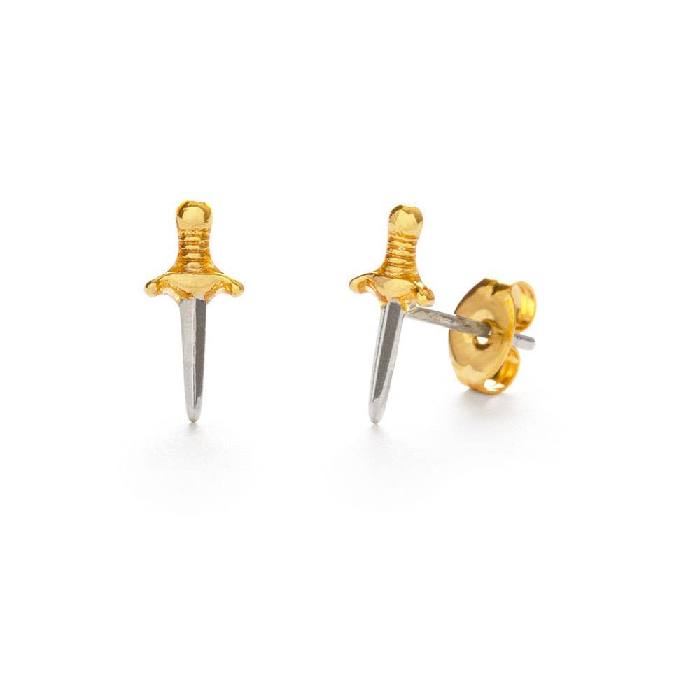 Amano Studio Fashion Tiny Dagger Stud Earrings