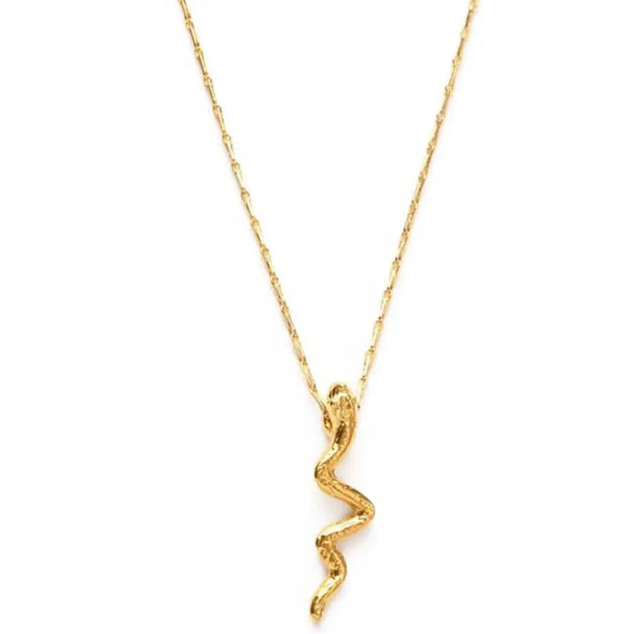 Amano Studio Necklace Tiny Gold Serpent Necklace