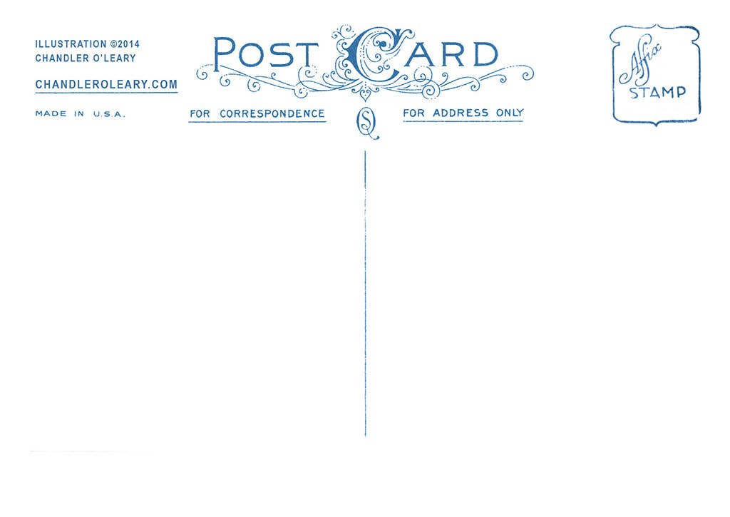 Anagram Press Card You'll Like Tacoma Postcard