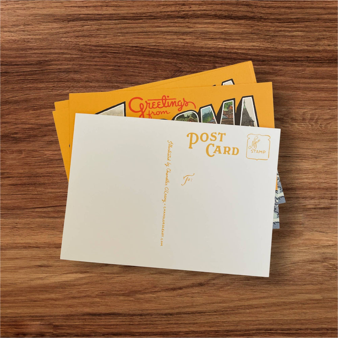 Anagram Press Cards 25 Postcards Greetings From Tacoma Postcard