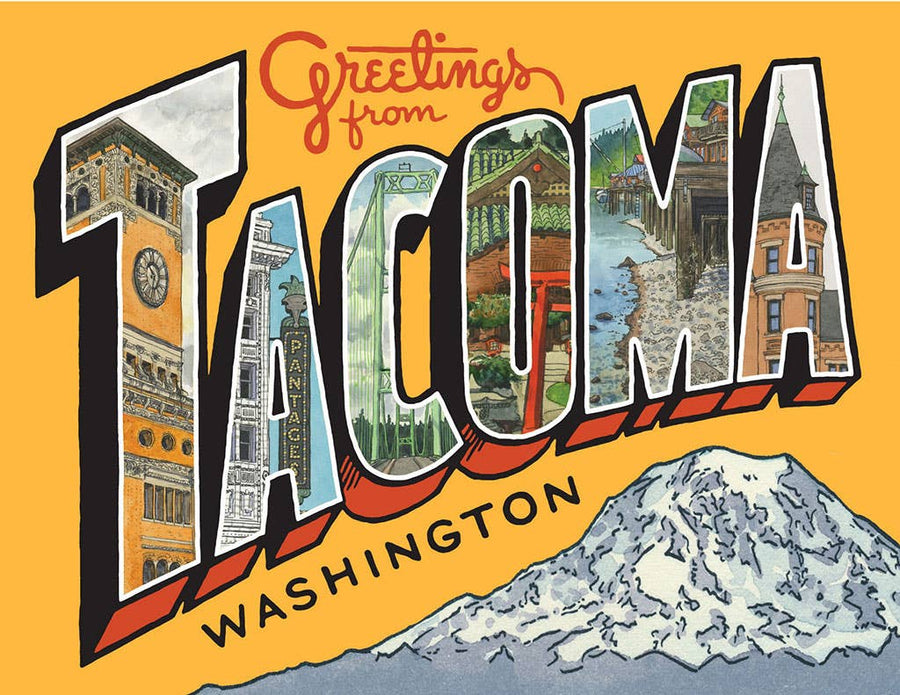 Anagram Press Cards Individual Card Greetings From Tacoma Card