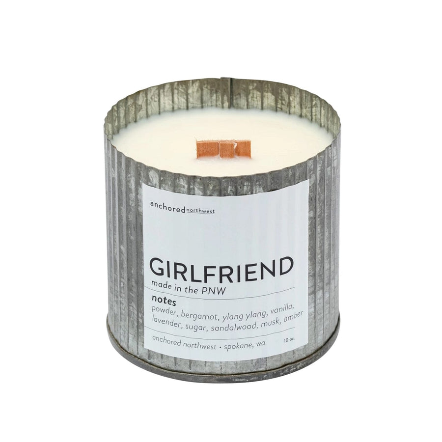Anchored Northwest Candle Girlfriend Wood Wick Soy Candle