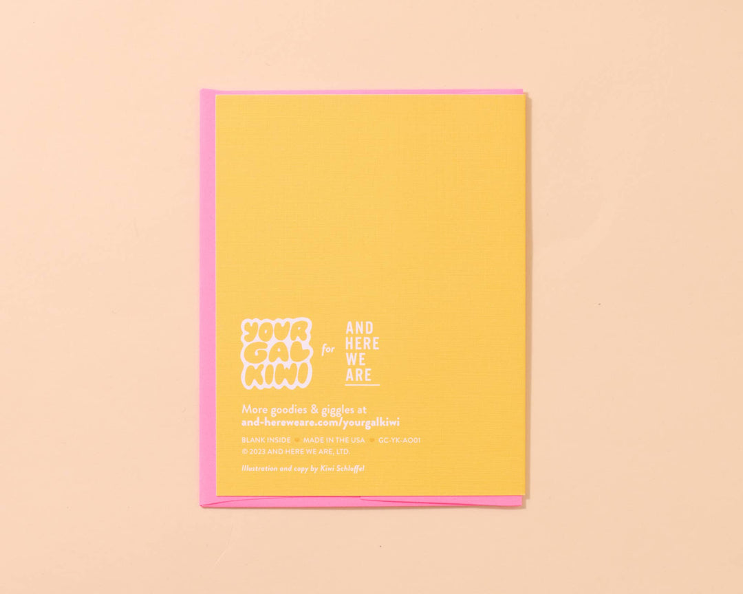 And Here We Are Cards Already Obsessed New Baby or Shower Card