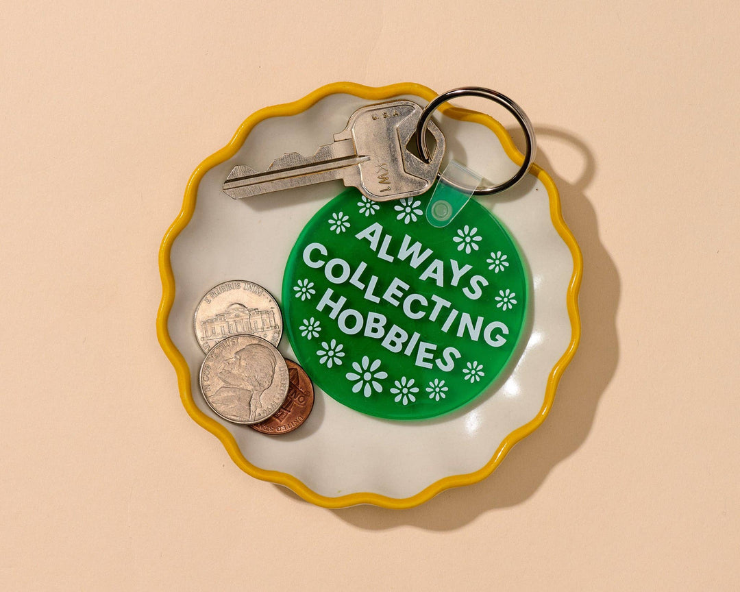 And Here We Are Gifts Collecting Hobbies Keychain