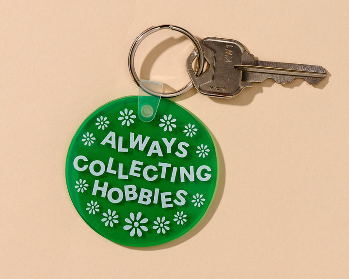 And Here We Are Gifts Collecting Hobbies Keychain
