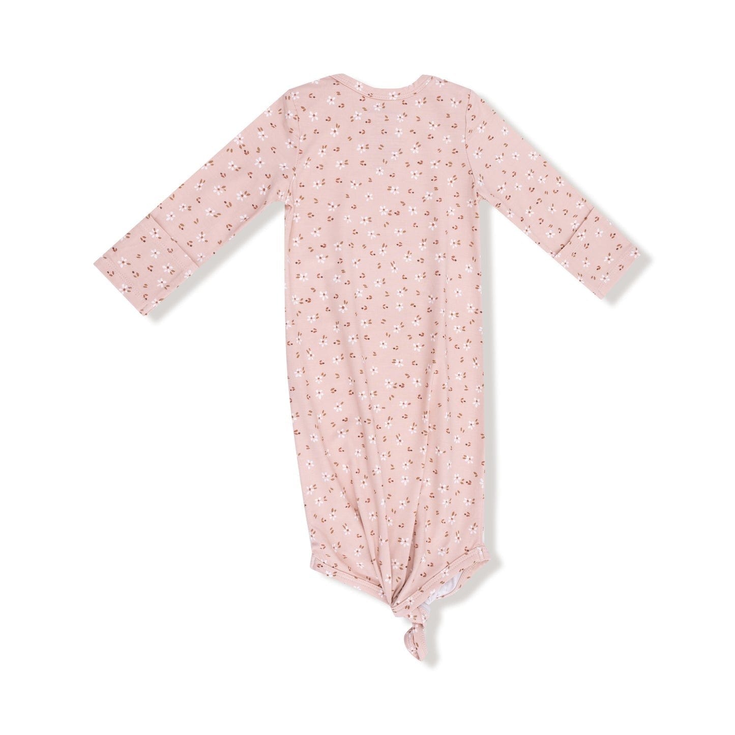 Angel Dear Baby 0-3m Carrie Floral Pink - Knotted Gown