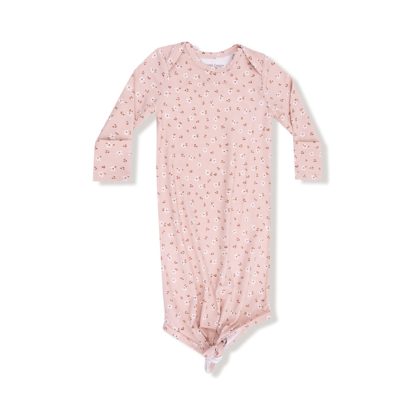 Angel Dear Baby 0-3m Carrie Floral Pink - Knotted Gown