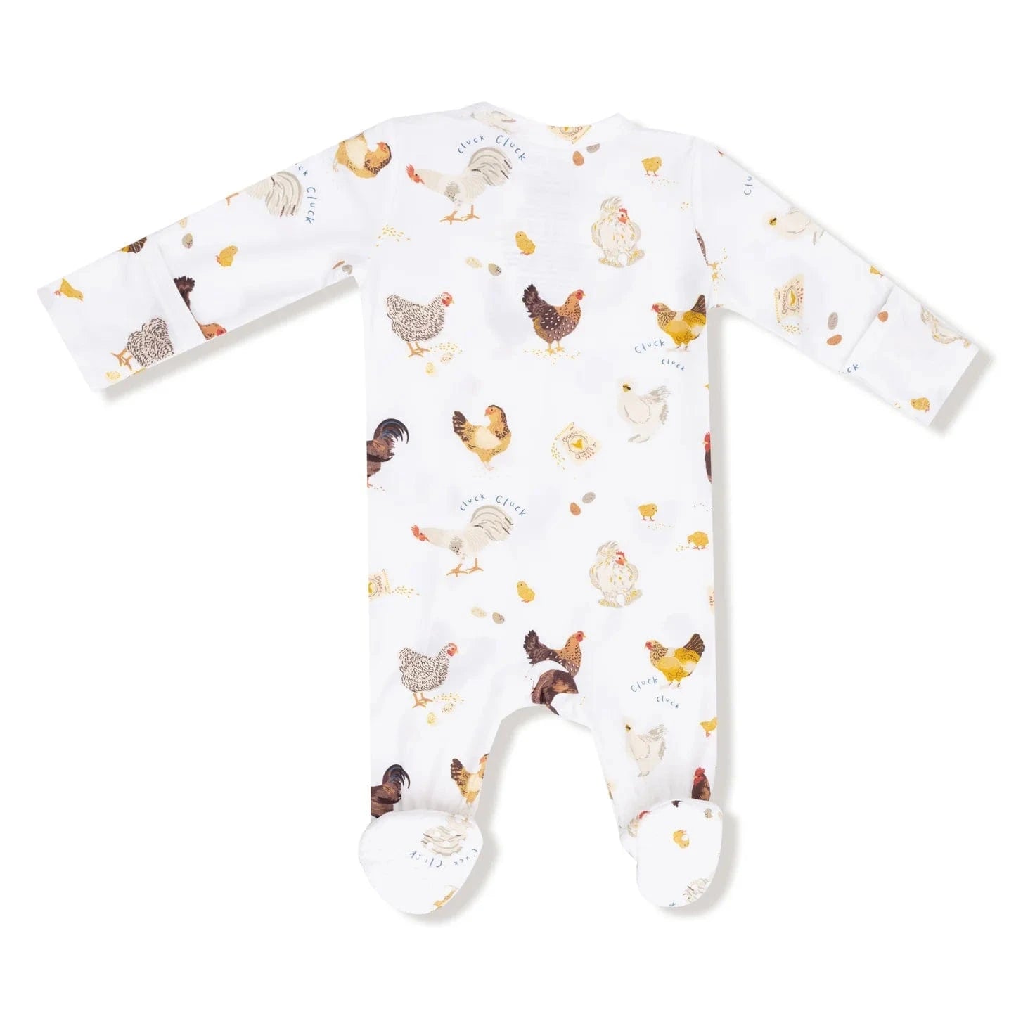 Angel Dear Baby 2 Way Zipper Footie - Collector Chickens - Unisex