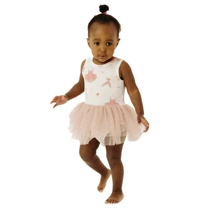 Angel Dear Baby Ballet Things Rib Tank Bodysuit Tutu