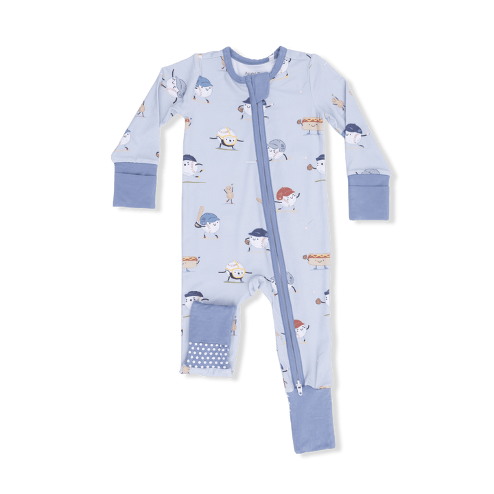 Angel Dear Baby Baseballs Playing Baseball - Convertible Romper