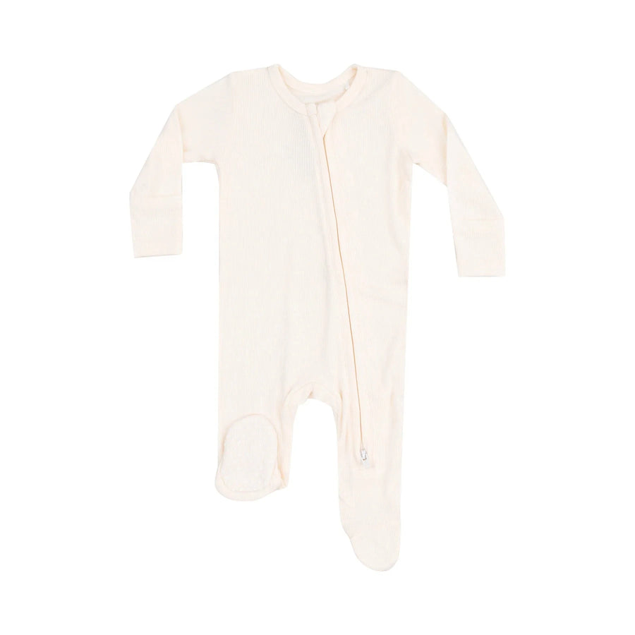 Angel Dear Baby Basics - Sugar Swizzle - 2 Way Zipper Footie