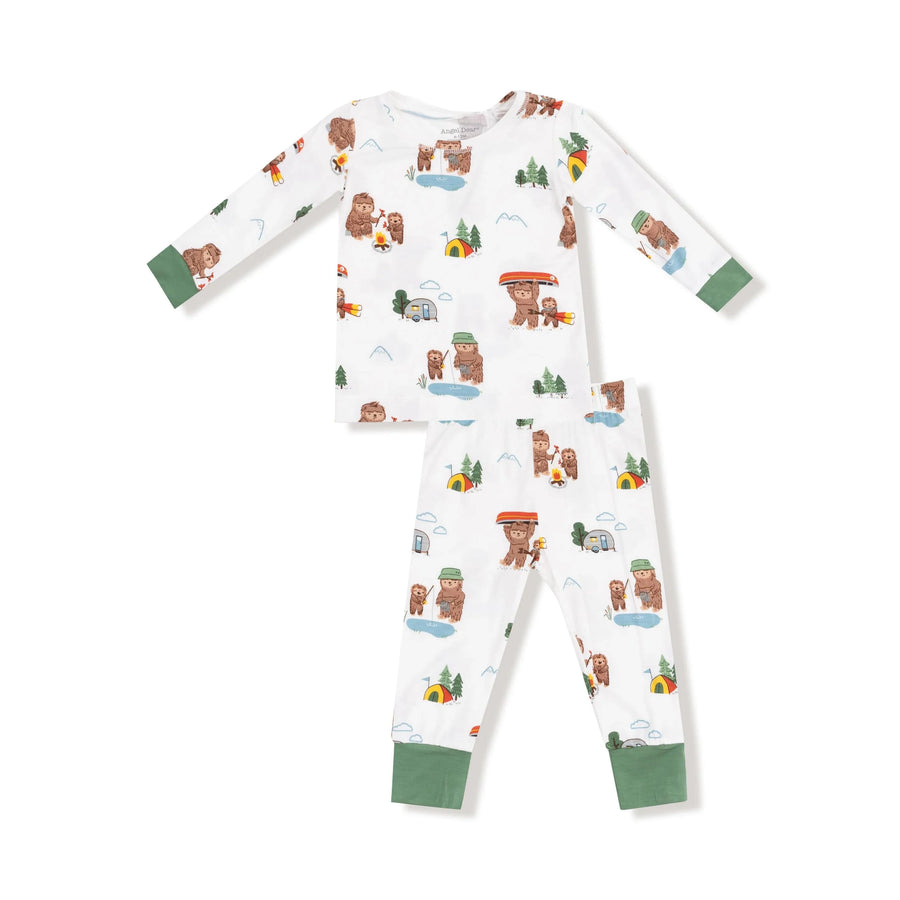 Angel Dear Baby Bigfoot Camping - L/s Loungewear Set