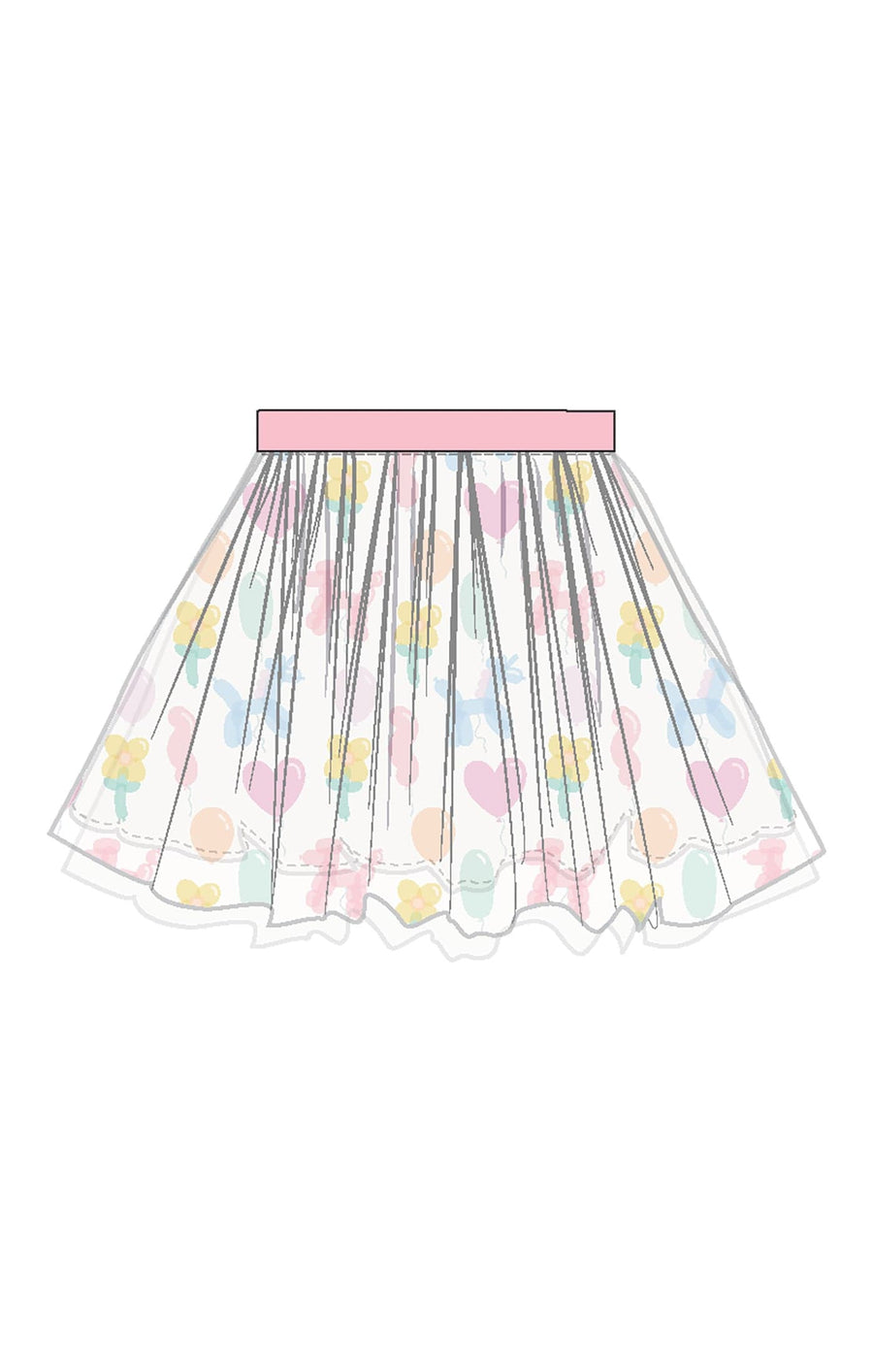 Angel Dear Baby Birthday - Tutu Skirt