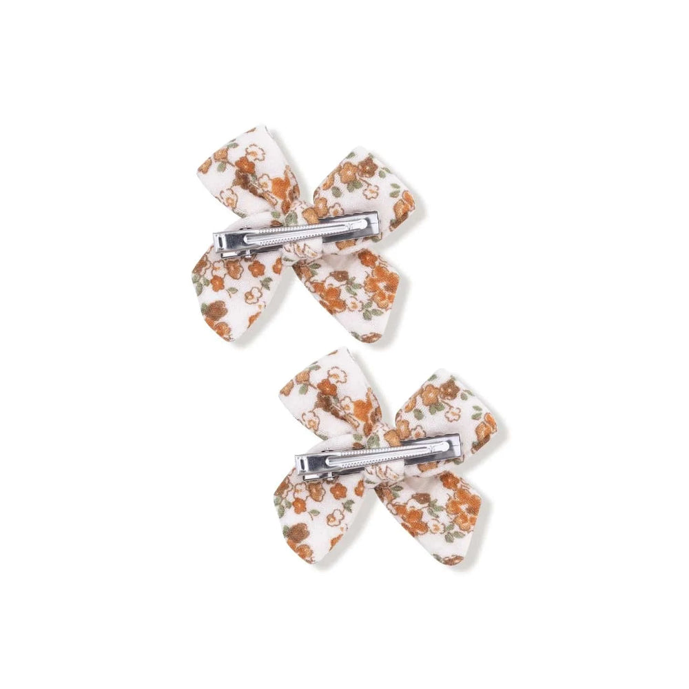 Angel Dear Baby Bow Clips - Prairie Calico