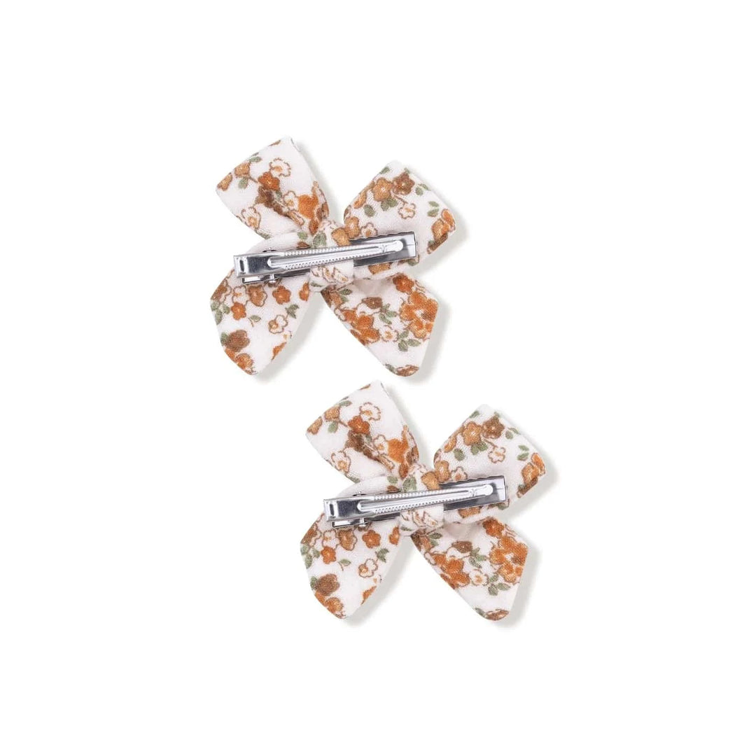 Angel Dear Baby Bow Clips - Prairie Calico