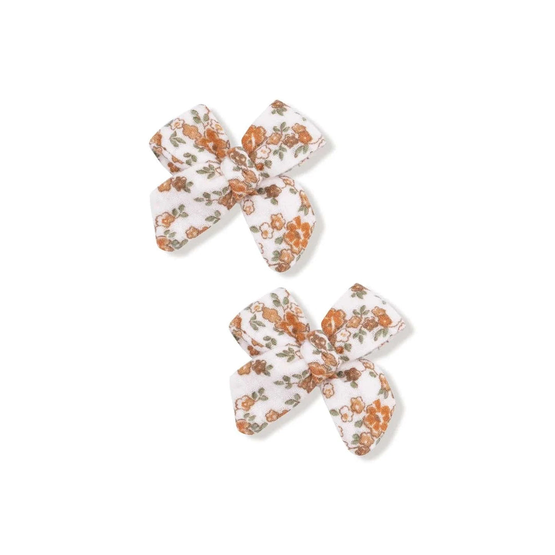 Angel Dear Baby Bow Clips - Prairie Calico