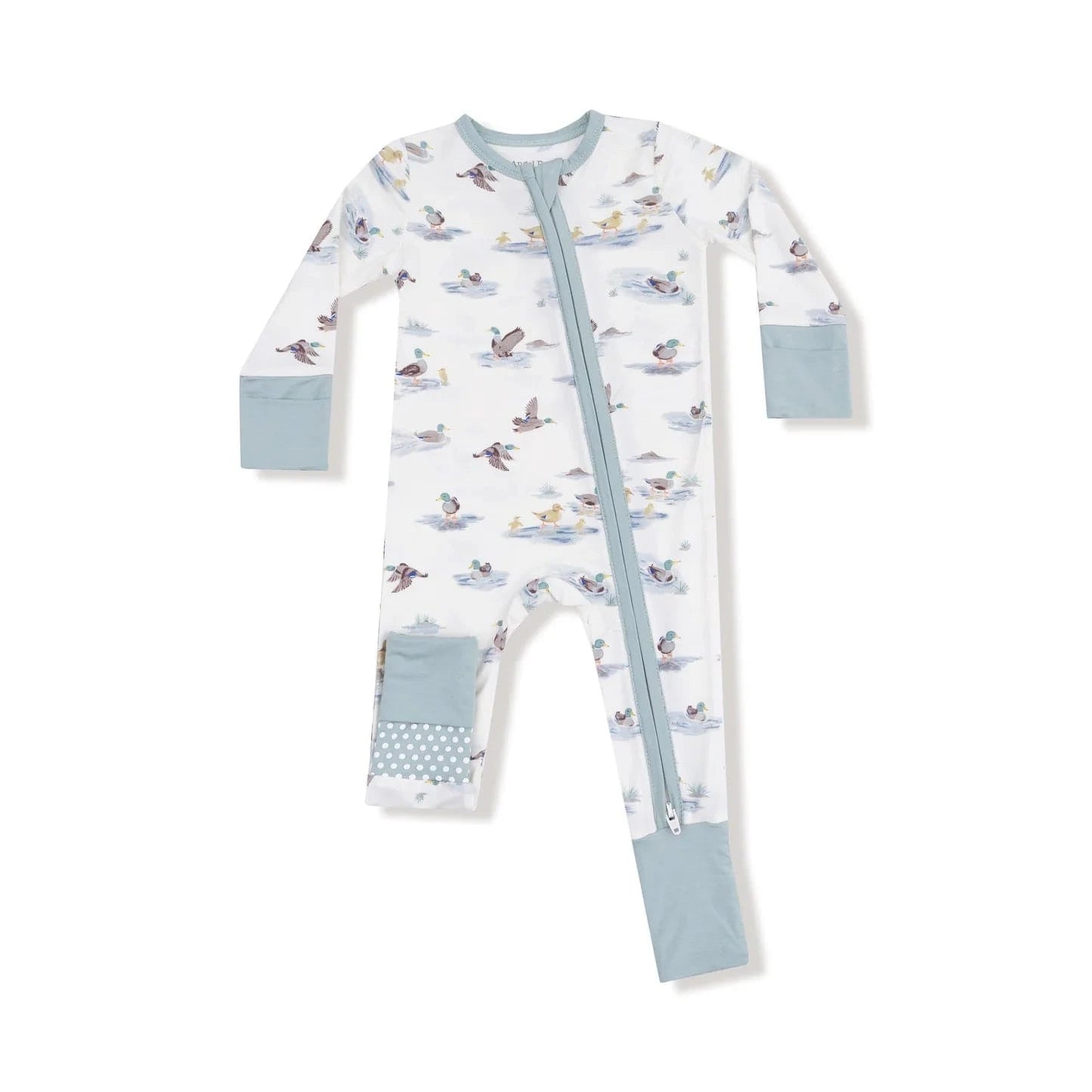 Angel Dear Baby Convertible Romper - Migrating Mallards