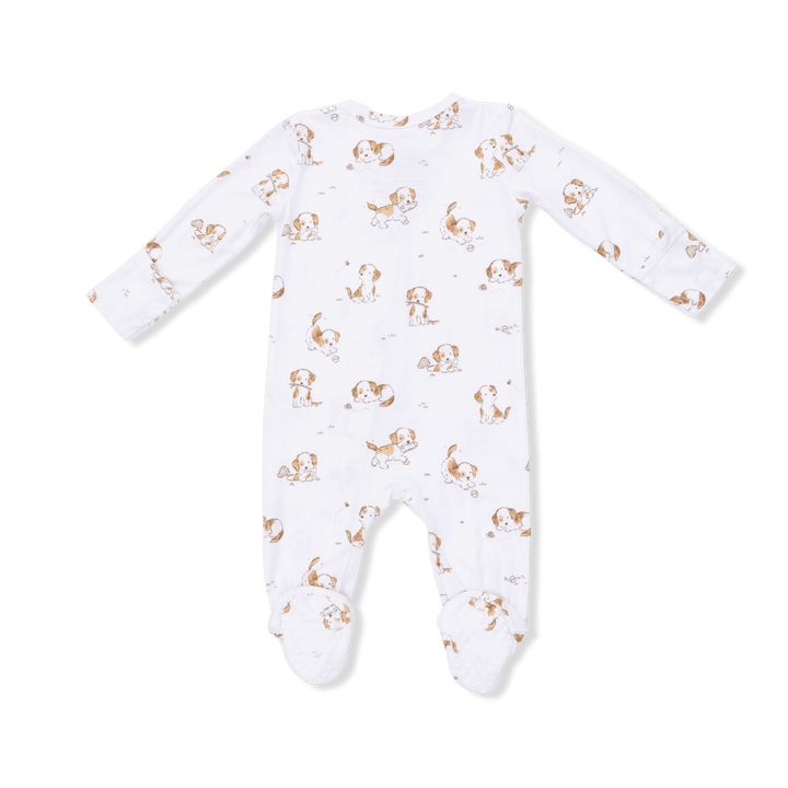 Angel Dear Baby Explorer Puppy - 2 Way Zipper Footie