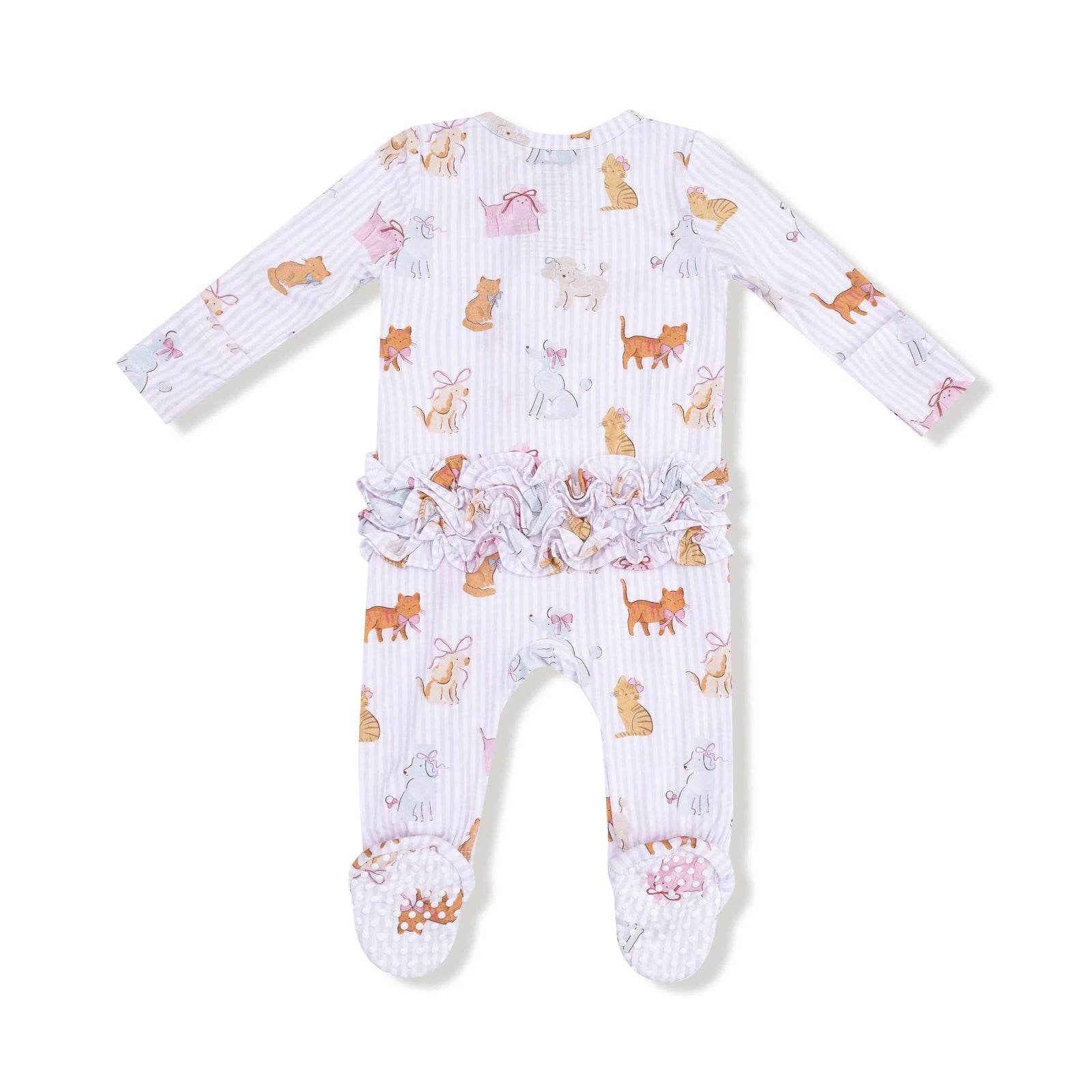 Angel Dear Baby Fancy Pets - 2 Way Zipper Ruffle Back Footie