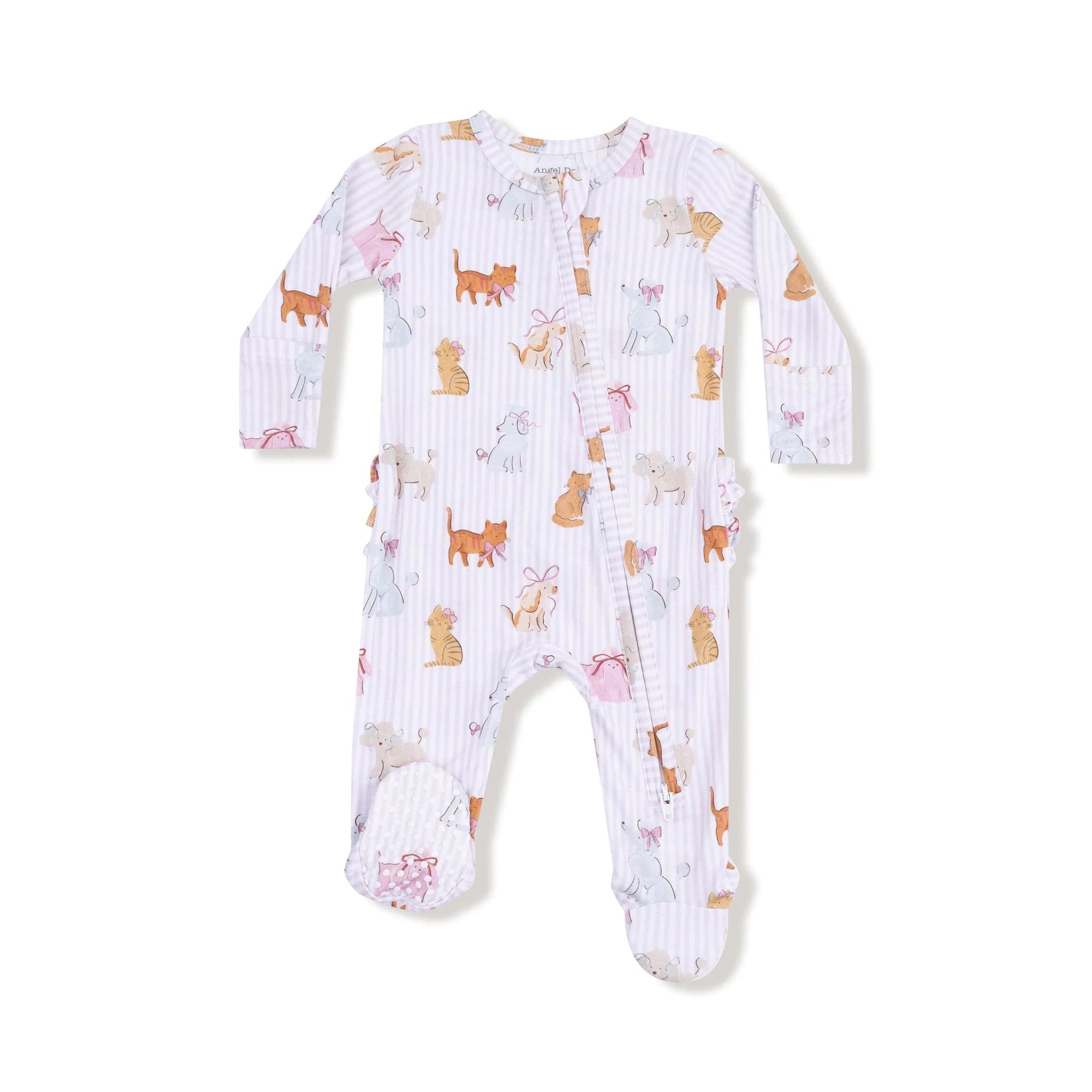 Angel Dear Baby Fancy Pets - 2 Way Zipper Ruffle Back Footie